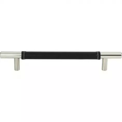 Zanzibar Black Leather Pull